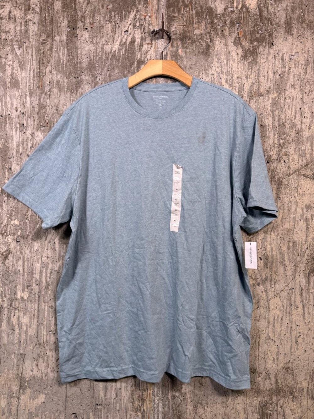 BANANA REPUBLIC Men's Standard-Fit Premium Wash Crew-Neck T-Shirt Size XLT